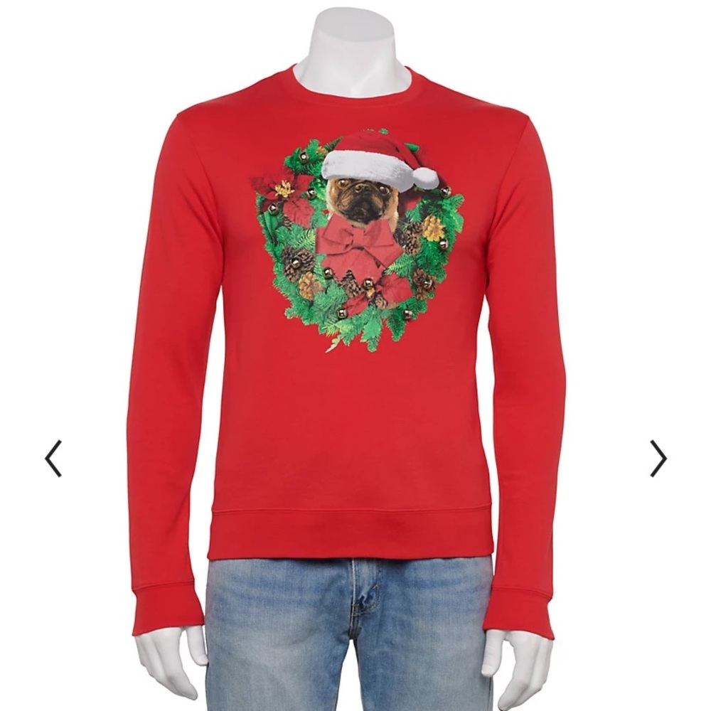 ⚡️ Pug dog puppy ugly christmas sweater